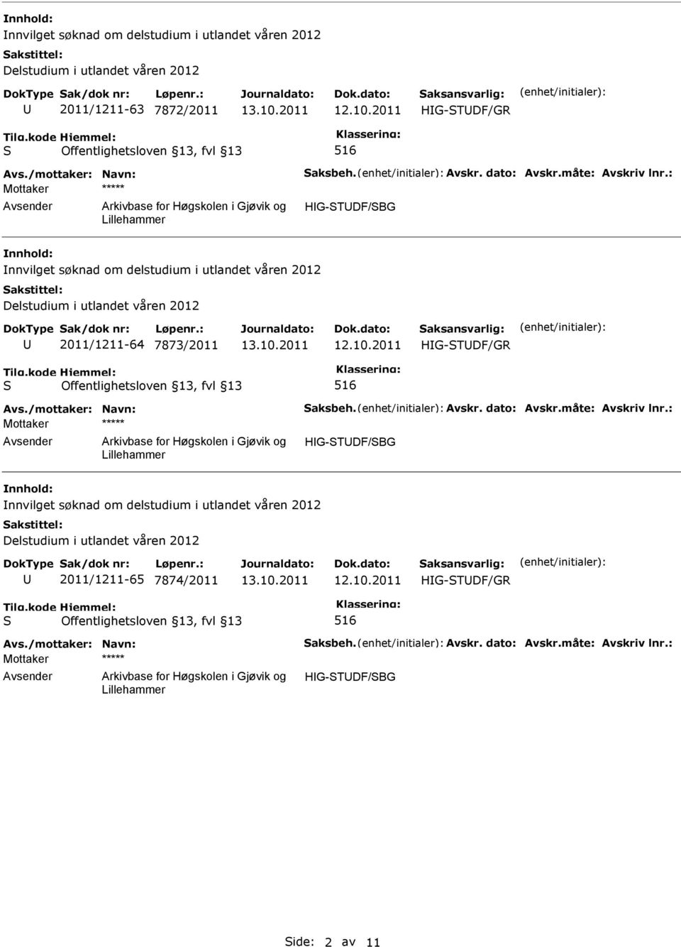 HIG-TDF/GR HIG-TDF/BG 2011/1211-65