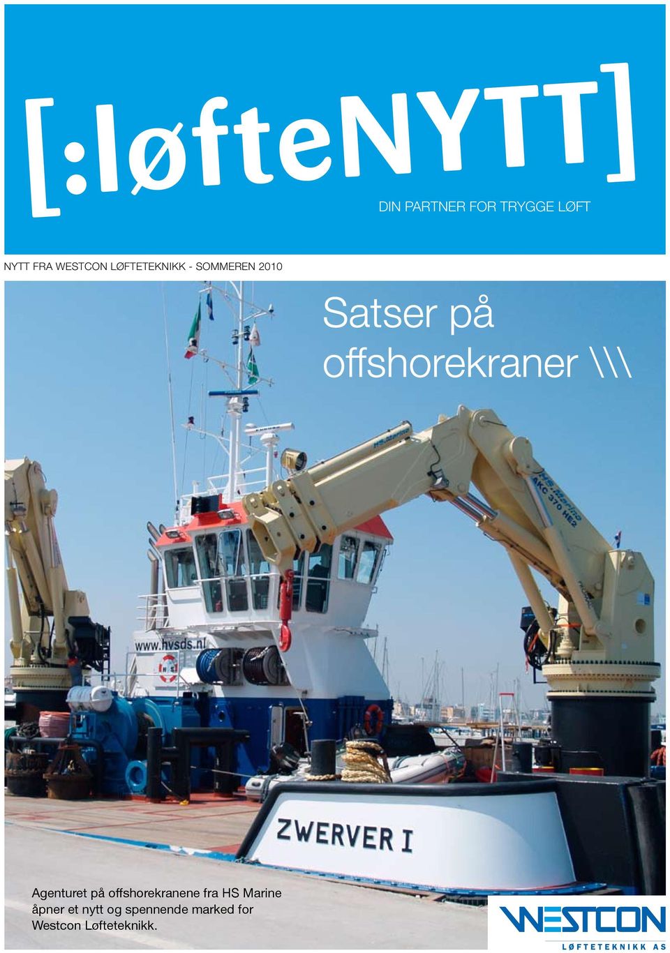 offshorekraner \\\ Agenturet på offshorekranene fra