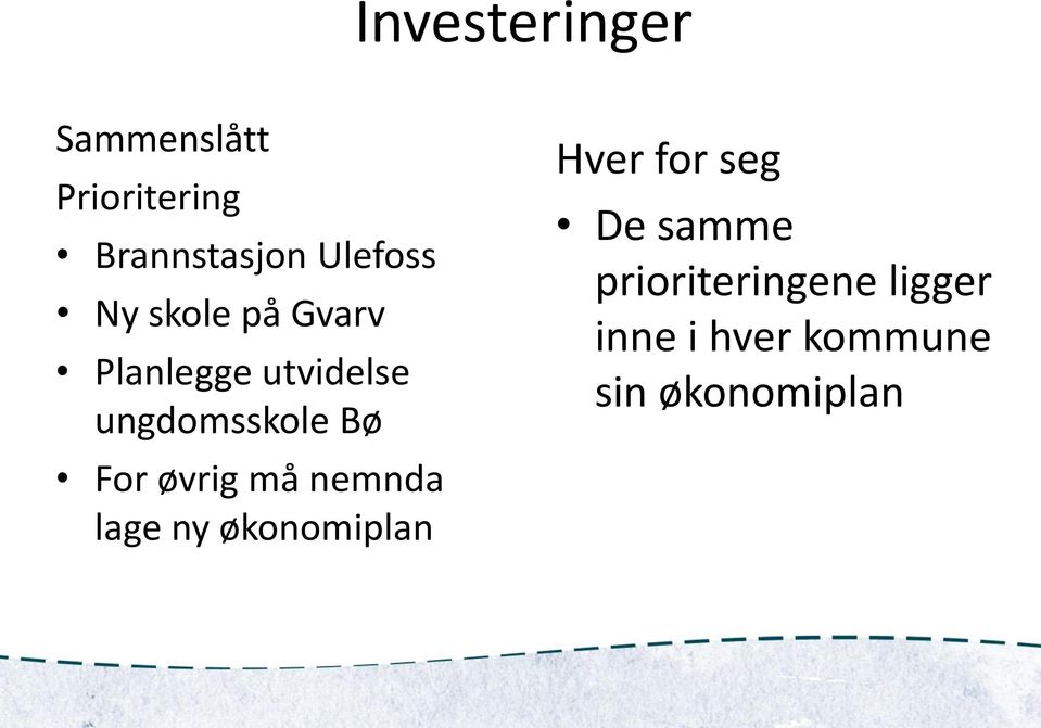 Bø For øvrig må nemnda lage ny økonomiplan Hver for seg De