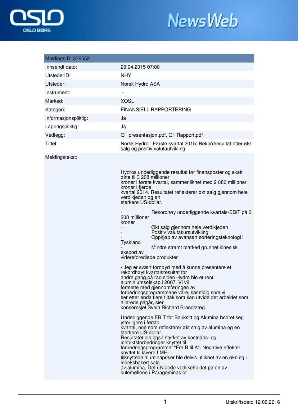 presentasjon.pdf, Q1 Rapport.