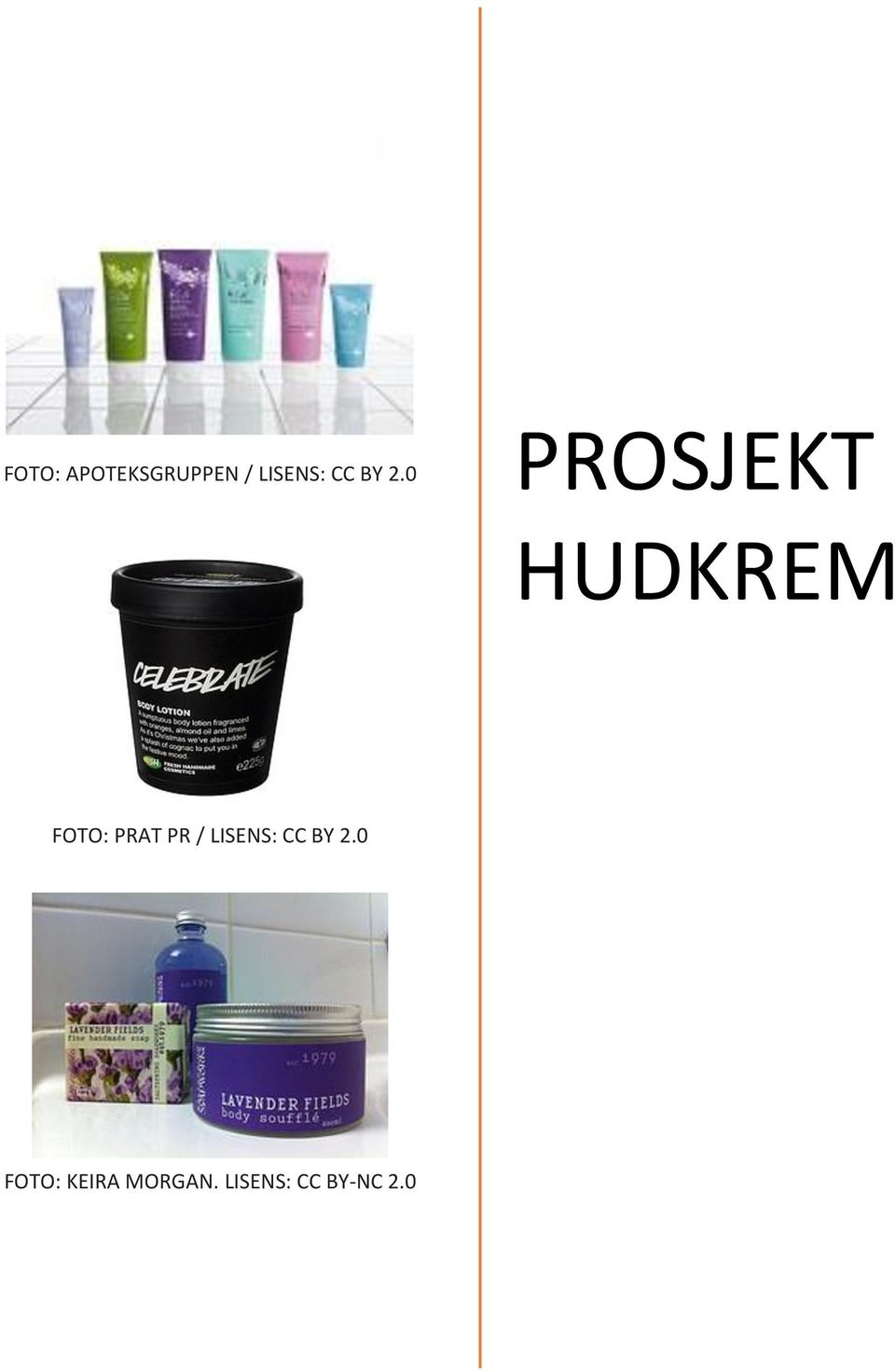 0 PROSJEKT HUDKREM FOTO: PRAT PR