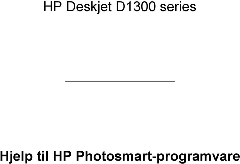 Hjelp til HP