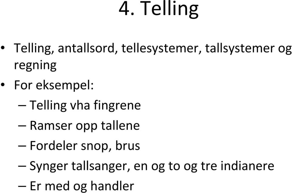 fingrene Ramser opp tallene Fordeler snop, brus