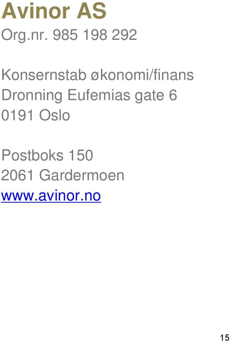 økonomi/finans Dronning Eufemias