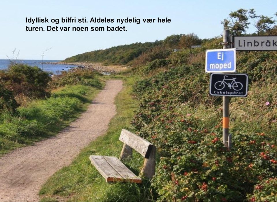 nydelig vær hele