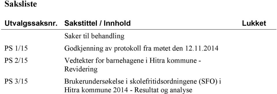 protokoll fra møtet den 12.11.