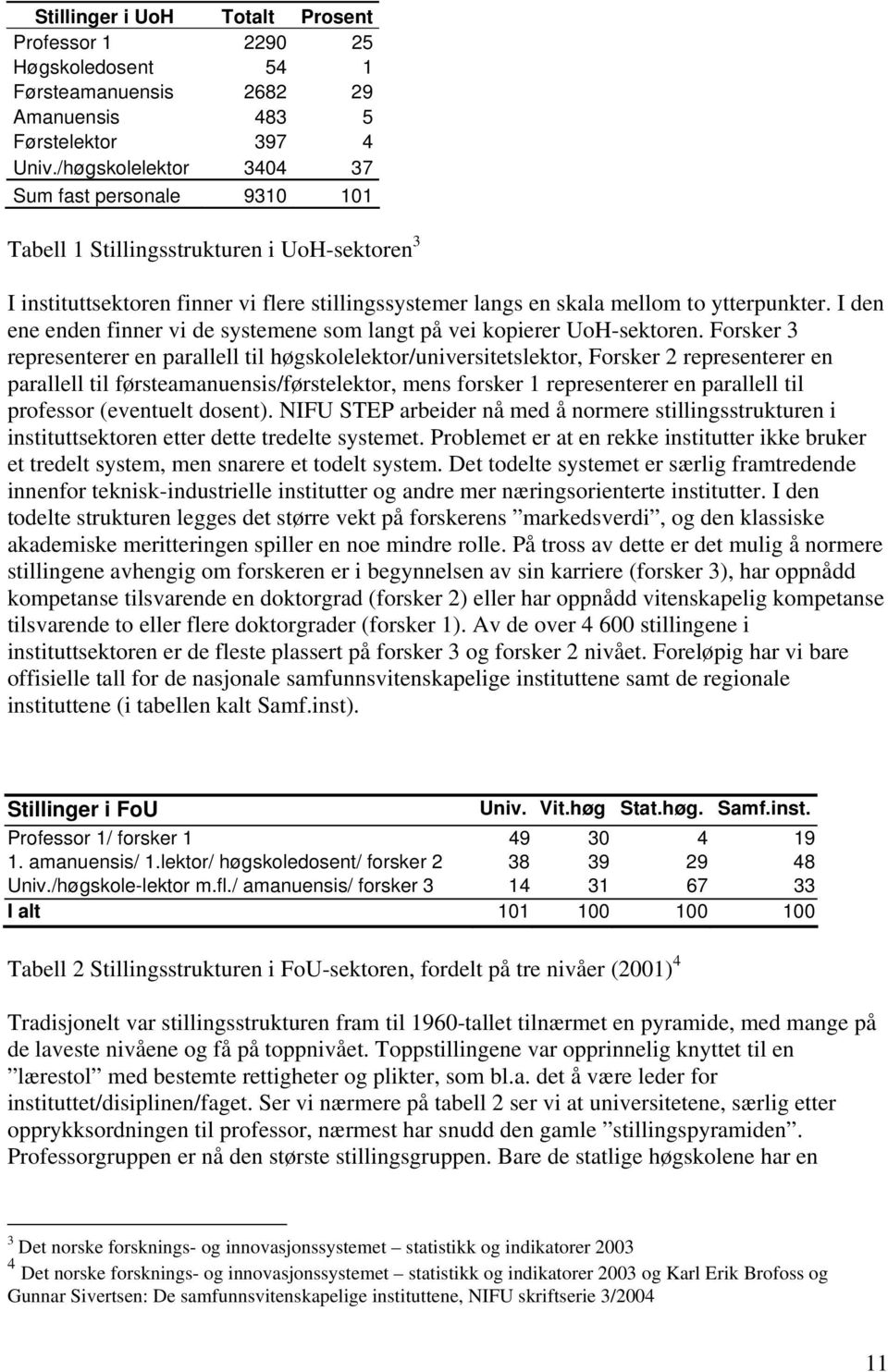 I den ene enden finner vi de systemene som langt på vei kopierer UoH-sektoren.