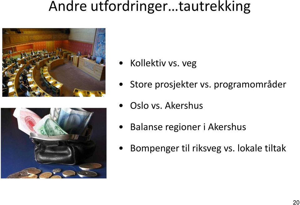 programområder Oslo vs.