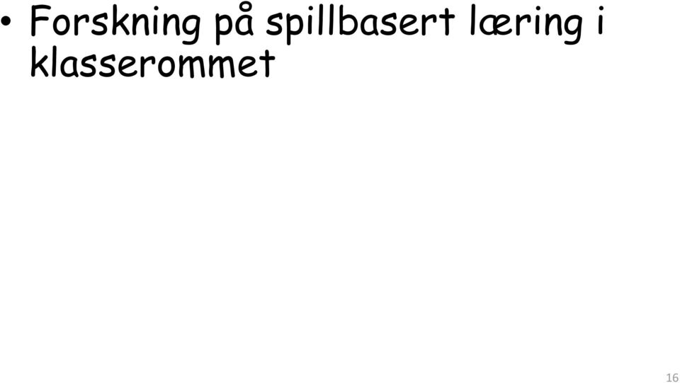 læring i