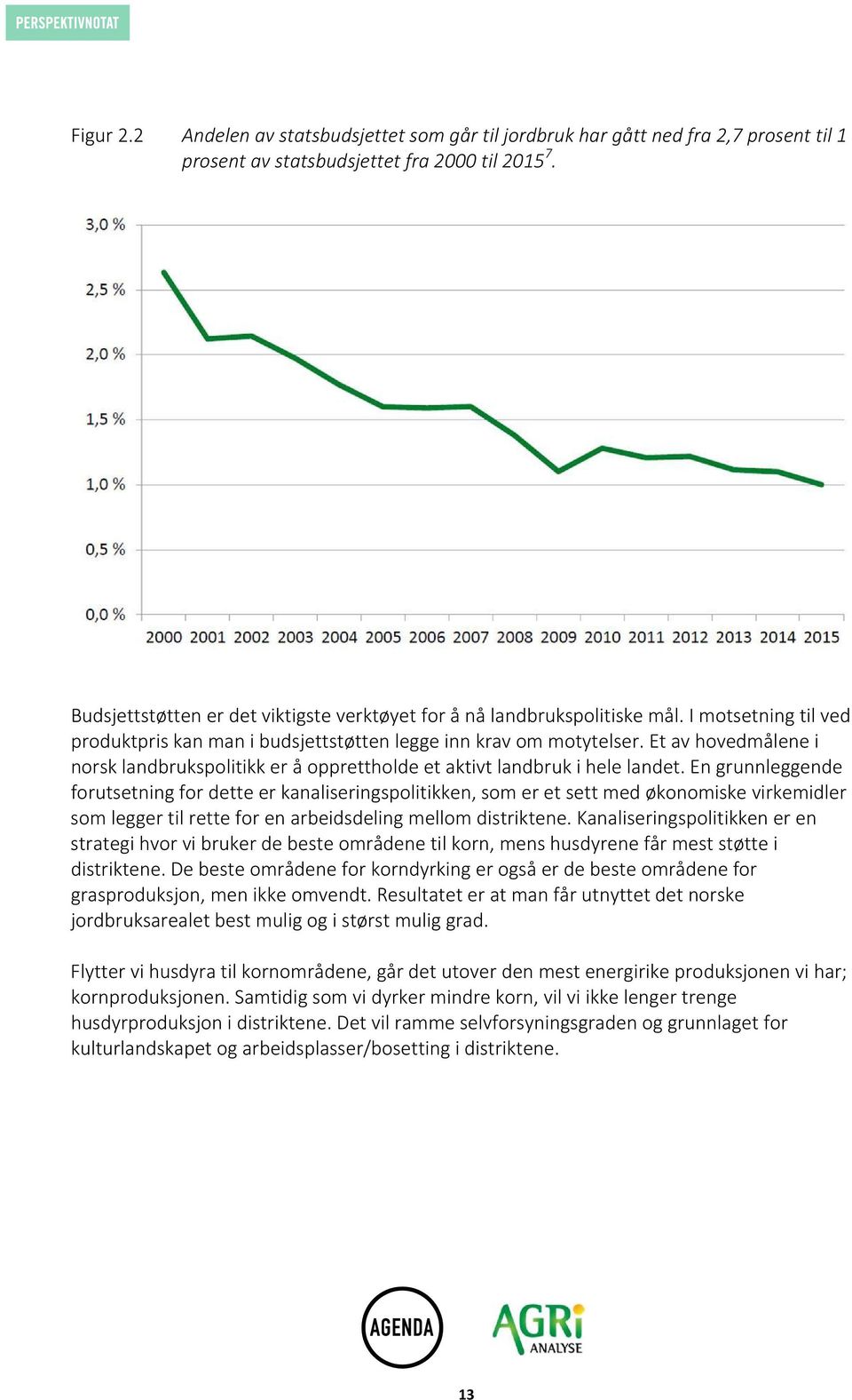 Et av hovedmålene i norsk landbrukspolitikk er å opprettholde et aktivt landbruk i hele landet.