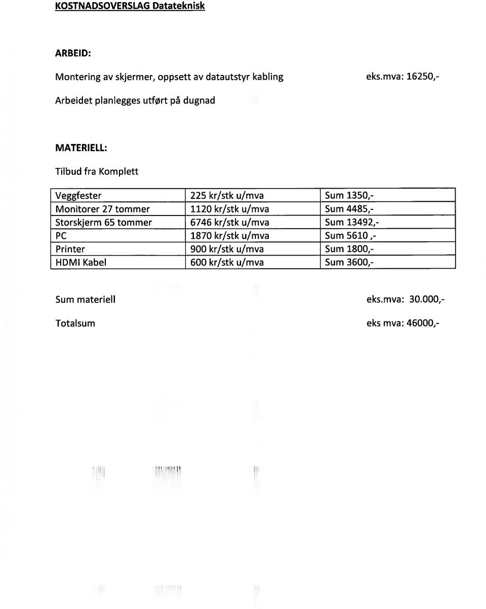 35,- Moito 7 to /st u/v Su 4485,- Stosj 65 to 6746 /st u/v Su 349,- PC 87 /st