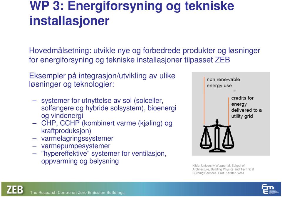 hybride solsystem), bioenergi og vindenergi CHP, CCHP (kombinert varme (kjøling) og kraftproduksjon) varmelagringssystemer varmepumpesystemer hypereffektive