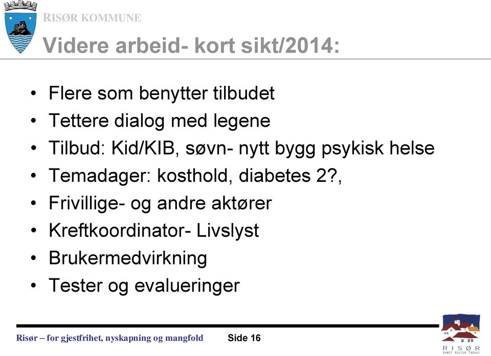 Temadager: kosthold, diabetes 2?