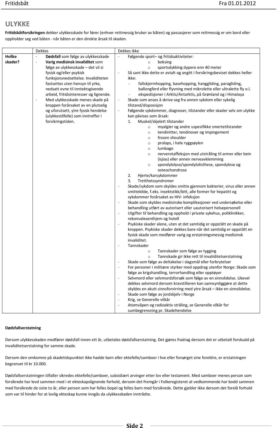 Invaliditeten fastsettes uten hensyn til yrke, nedsatt evne til inntektsgivende arbeid, fritidsinteresser og lignende.