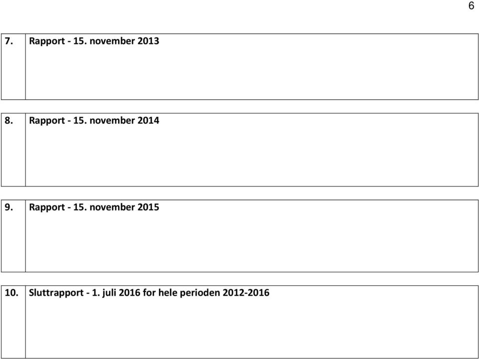 Rapport - 15. november 2015 10.