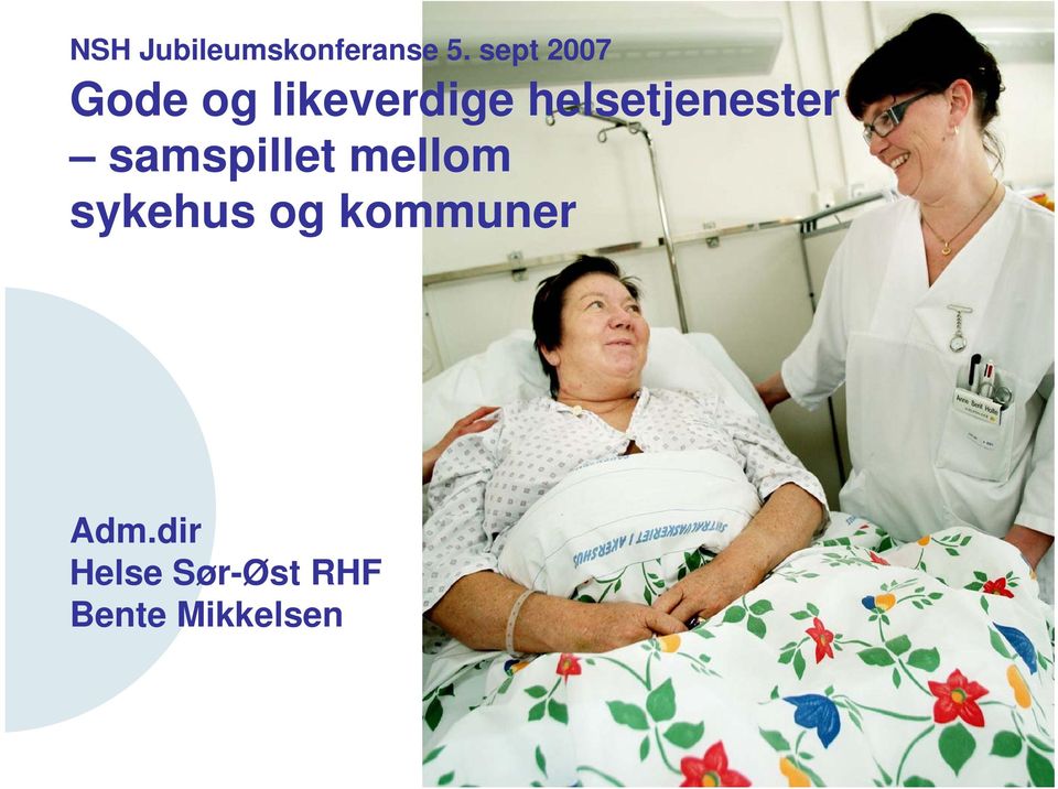 helsetjenester samspillet mellom