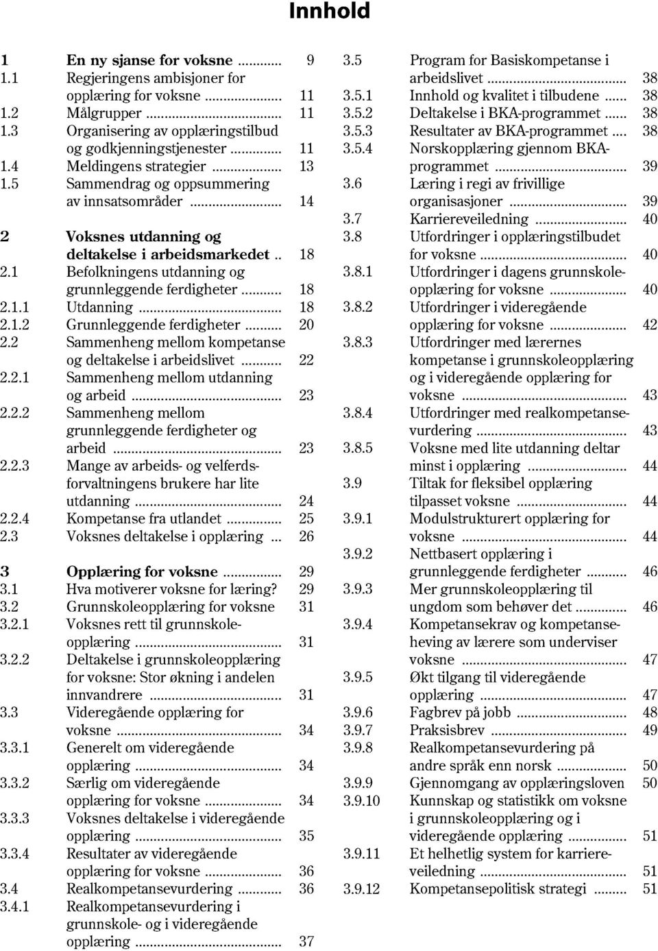 .. 18 2.1.2 Grunnleggende ferd igheter... 20 2.2 Sammenheng mellom kompetanse og deltakelse i arbeidslivet... 22 2.2.1 Sammenheng mellom utdanning og arbeid... 23 2.2.2 Sammenheng mellom grunnleggende ferdigheter og arbeid.