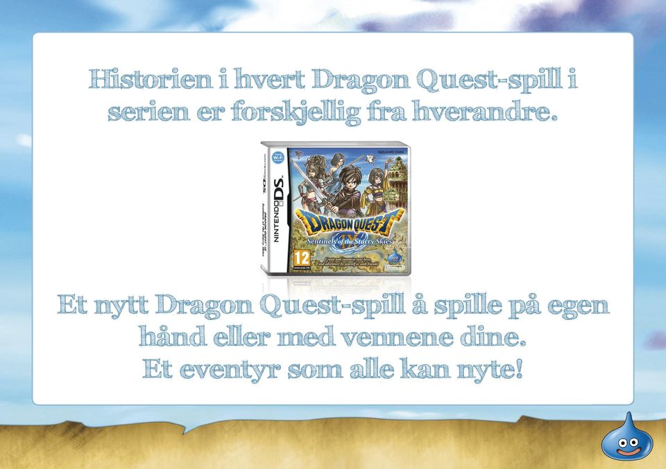 Et nytt Dragon Quest-spill å spille på egen