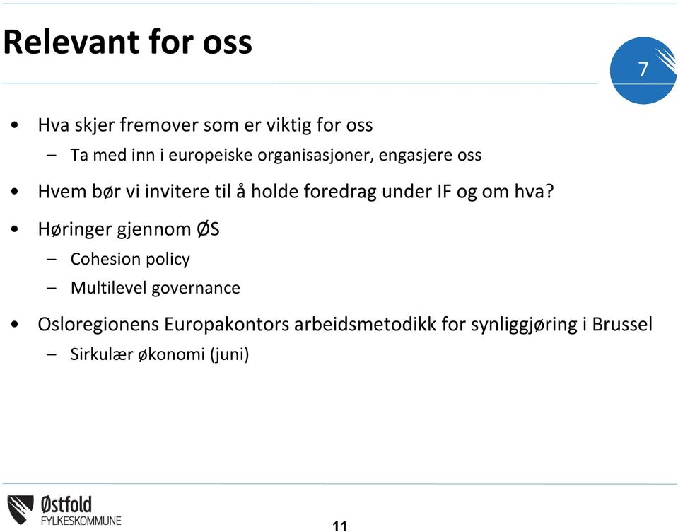 under IF og om hva?