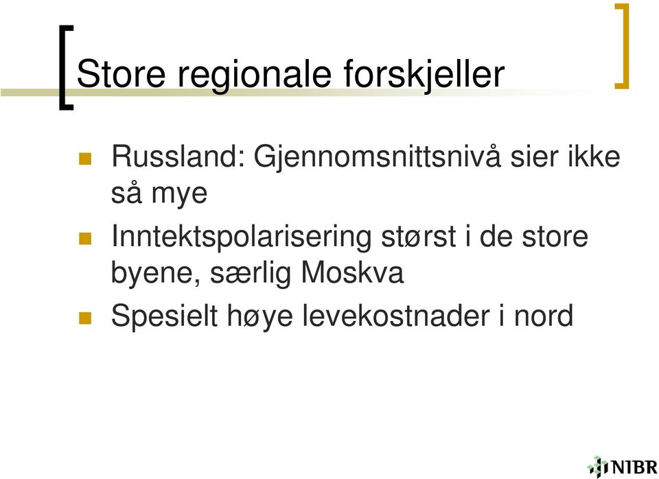 Inntektspolarisering størst i de store