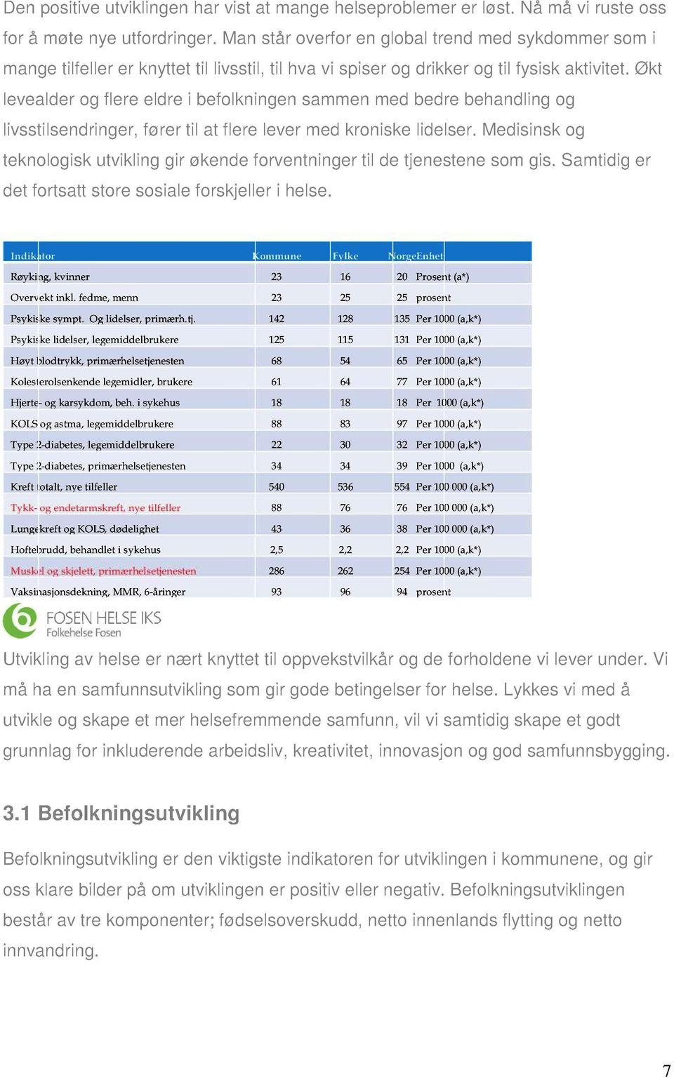 Økt levealder og flere eldre i befolkningen sammen med bedre behandling og livsstilsendringer, fører til at flere lever med kr oniske lidelser.