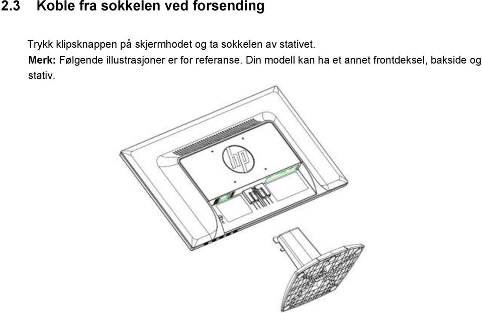 stativet.