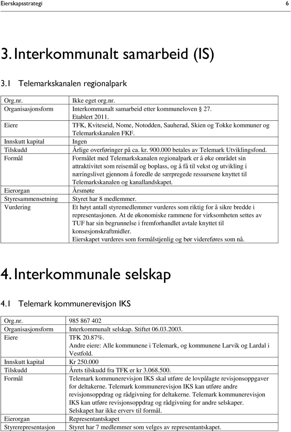 et med Telemarkskanalen regionalpark er å øke området sin attraktivitet som reisemål og boplass, og å få til vekst og utvikling i næringslivet gjennom å foredle de særpregede ressursene knyttet til