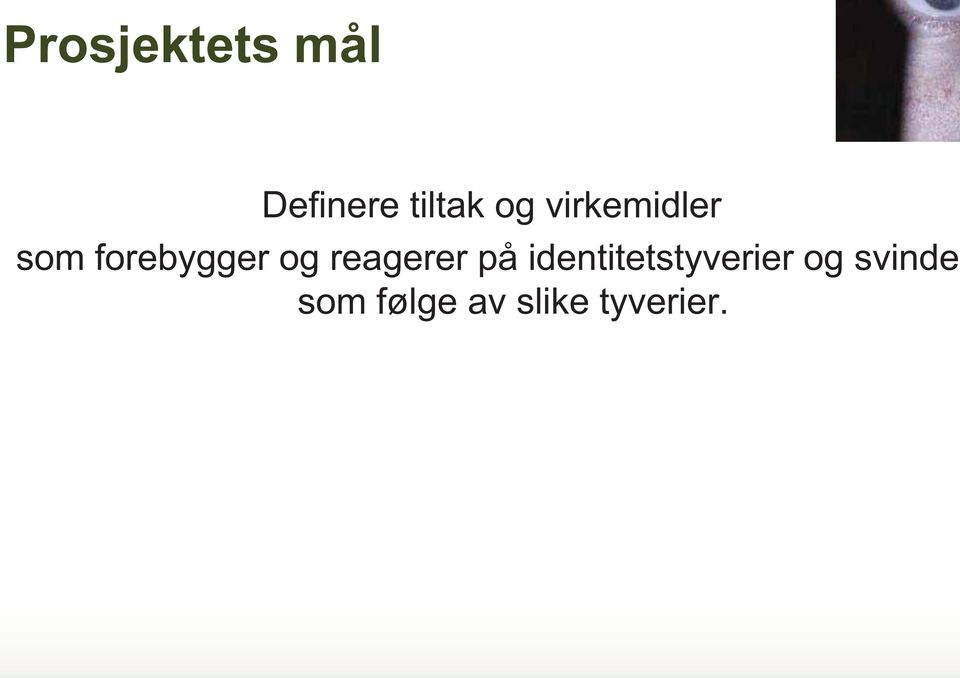 reagerer på identitetstyverier og