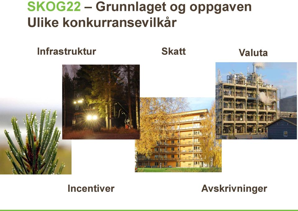 konkurransevilkår