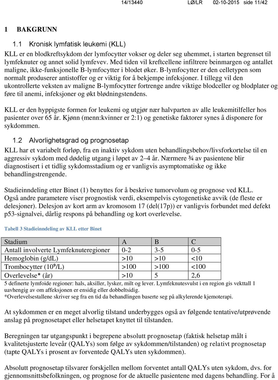 Med tiden vil kreftcellene infiltrere beinmargen og antallet maligne, ikke-funksjonelle B-lymfocytter i blodet øker.