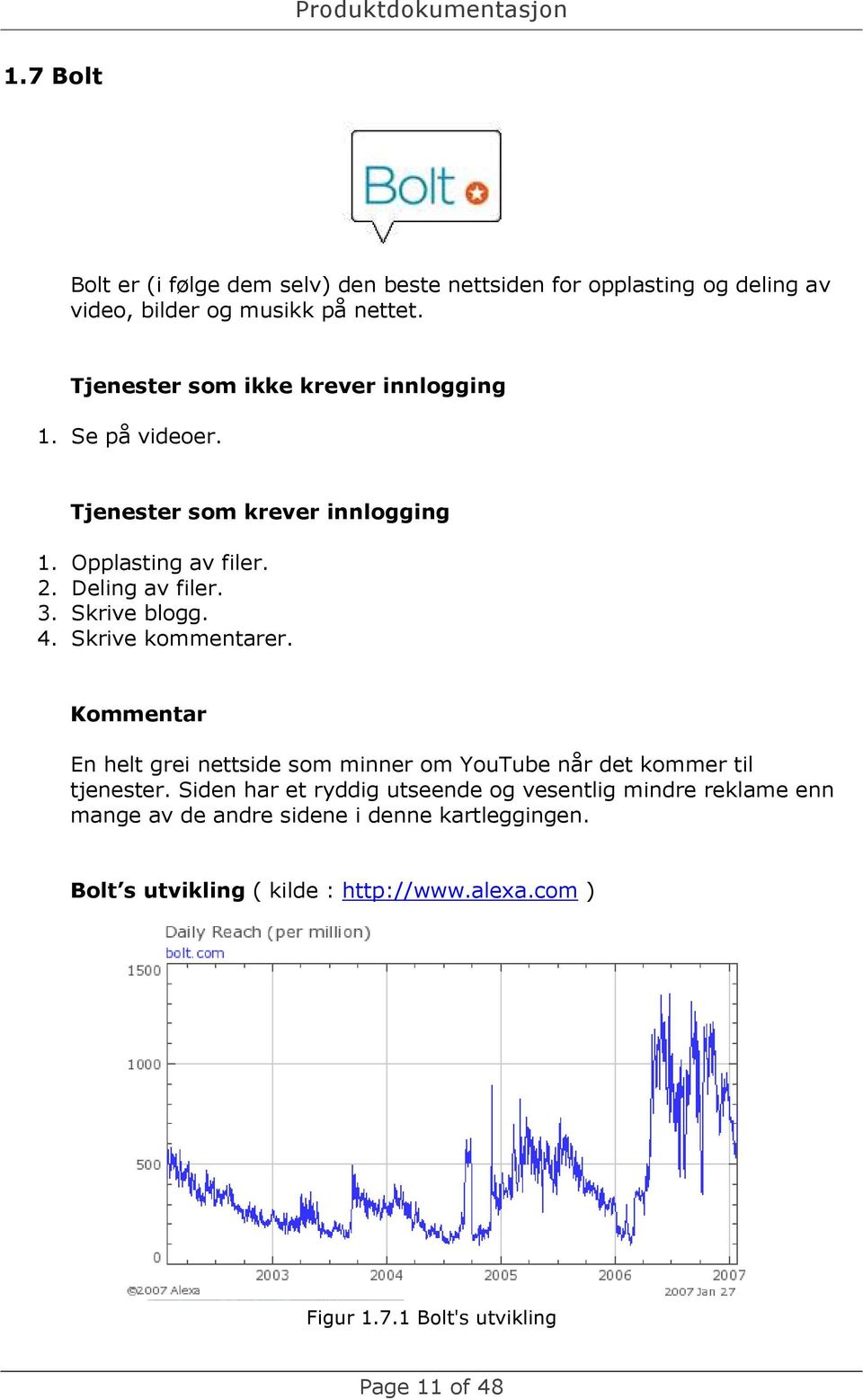 Skrive blogg. 4. Skrive kommentarer. Kommentar En helt grei nettside som minner om YouTube når det kommer til tjenester.