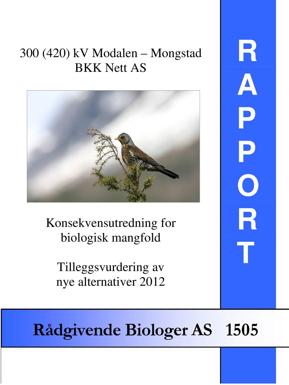 biologisk mangfold Tilleggsvurdering av