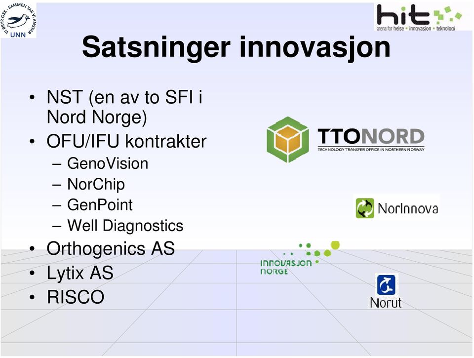 GenoVision NorChip GenPoint Well