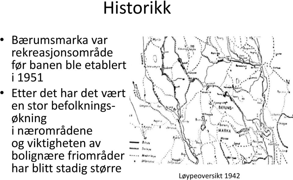 befolkningsøkning i nærområdene og viktigheten av