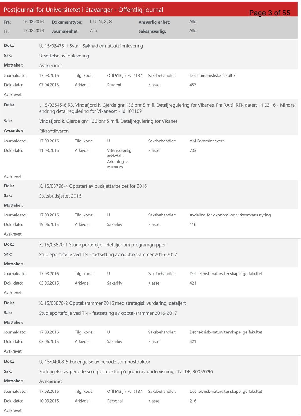 Gjerde gnr 136 bnr 5 m.fl. Detaljregulering for Vikanes Riksantikvaren AM Fornminnevern Dok. dato: 11.03.