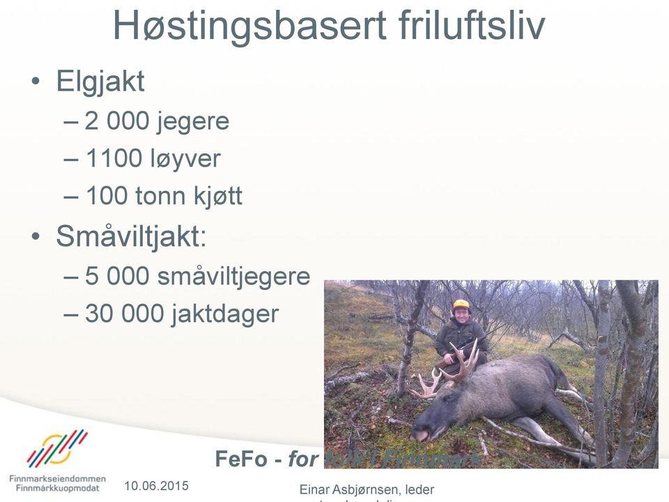 Småviltjakt: 5 000 småviltjegere 30 000