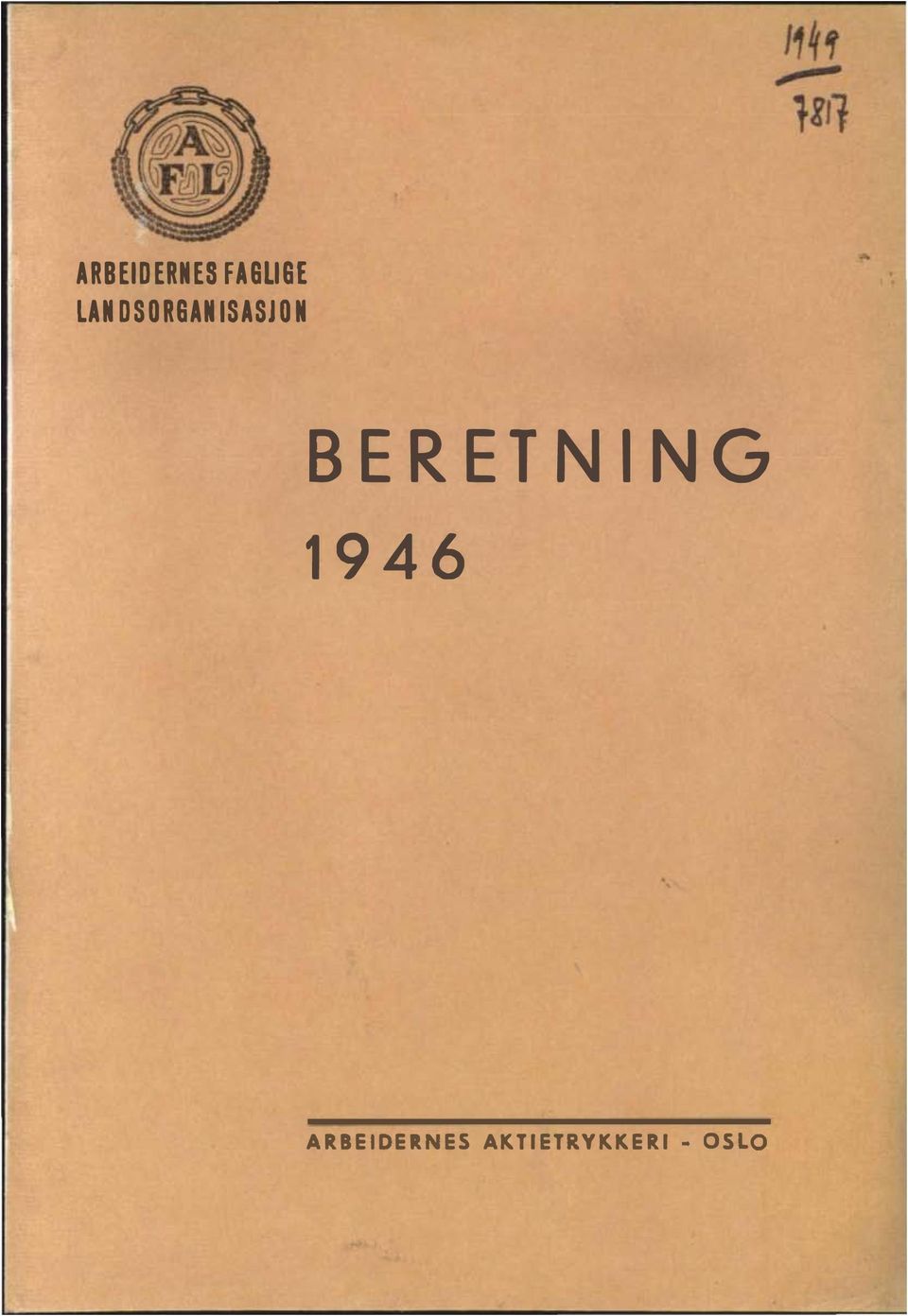 BERETNING 1946