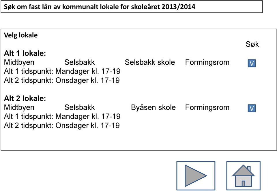 17-19 Alt 2 tidspunkt: Onsdager kl.