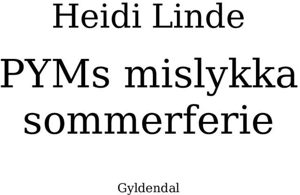 mislykka