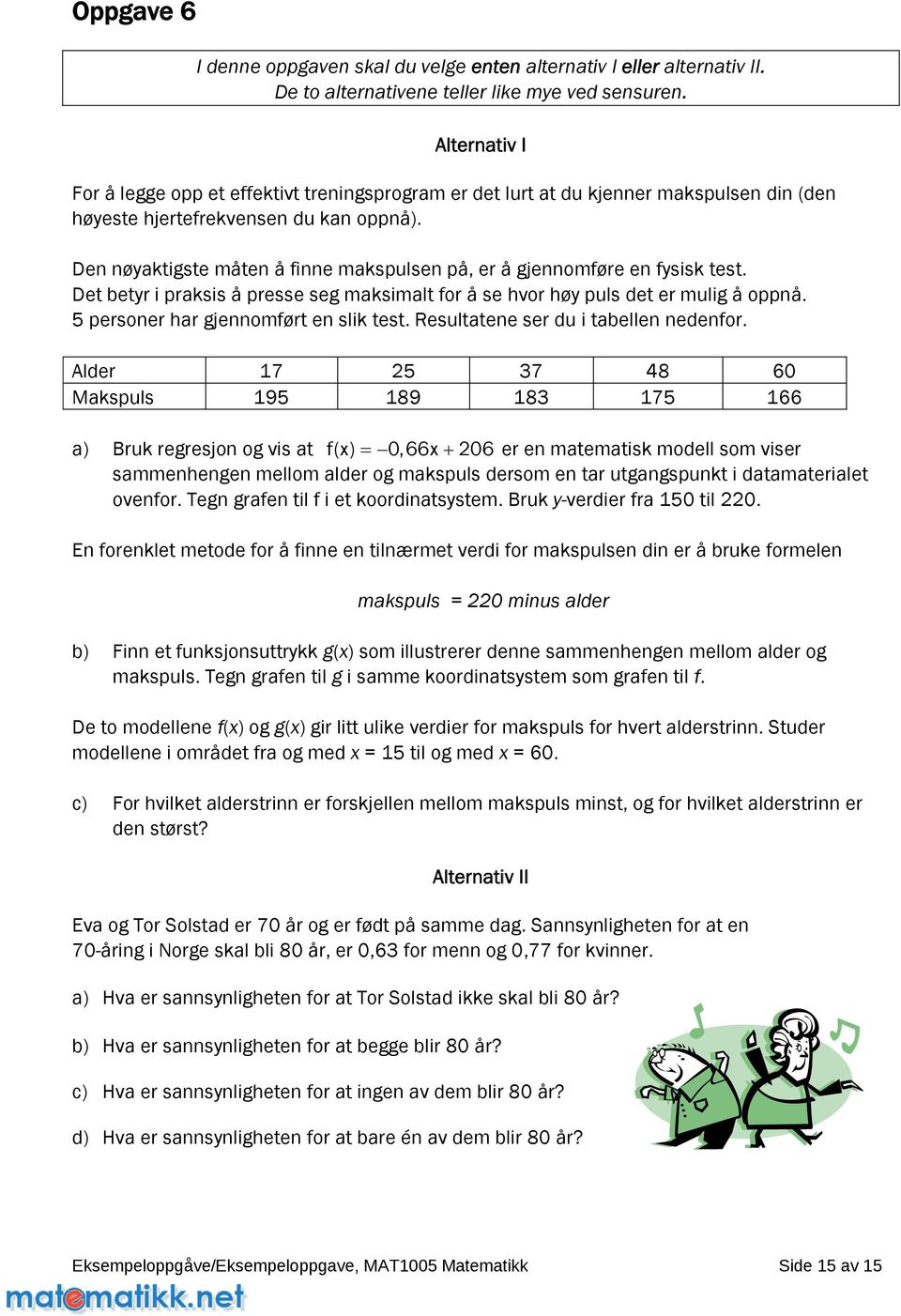 Den nøyaktigste måten å finne makspulsen på, er å gjennomføre en fysisk test. Det betyr i praksis å presse seg maksimalt for å se hvor høy puls det er mulig å oppnå.