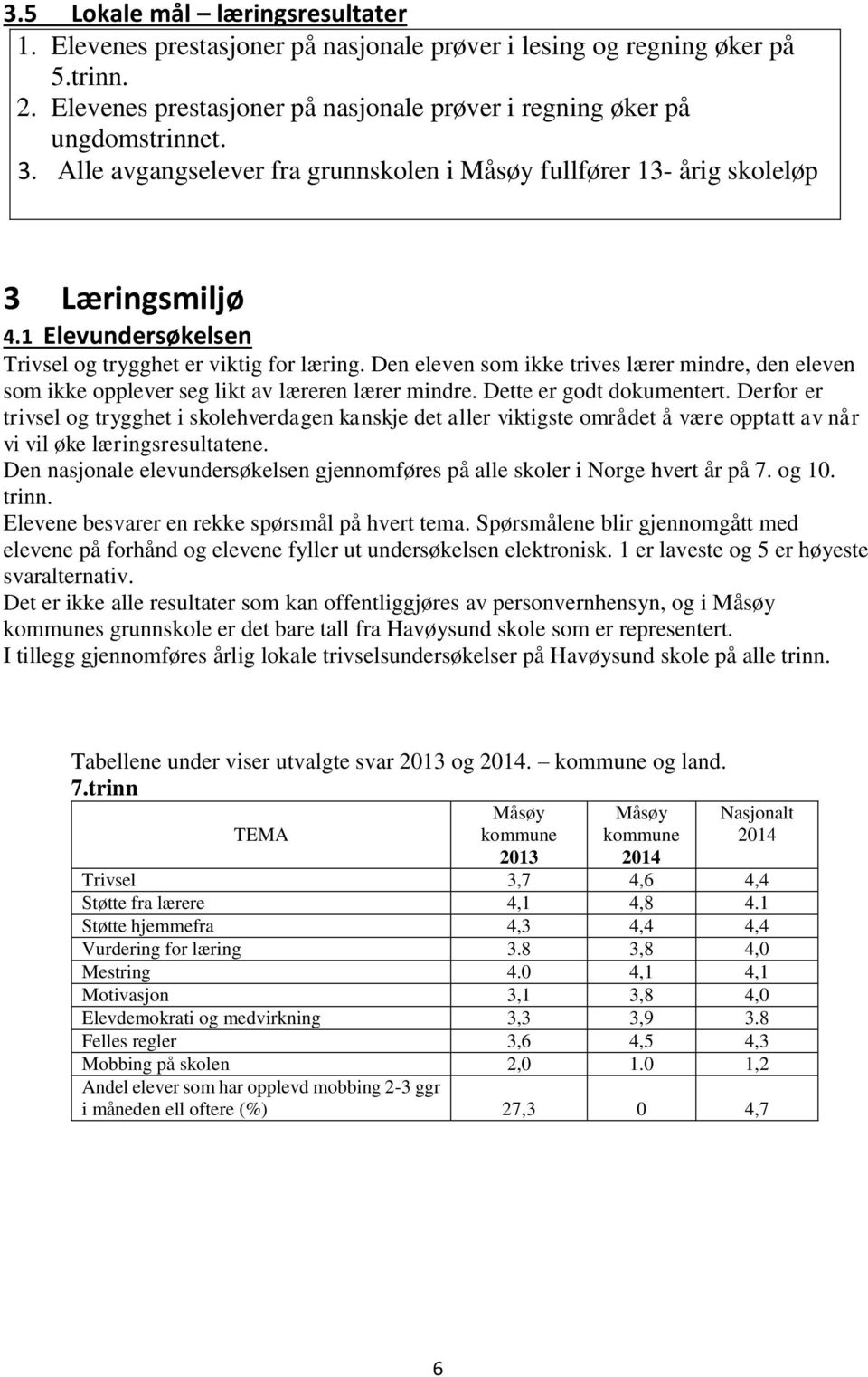 Den eleven som ikke trives lærer mindre, den eleven som ikke opplever seg likt av læreren lærer mindre. Dette er godt dokumentert.