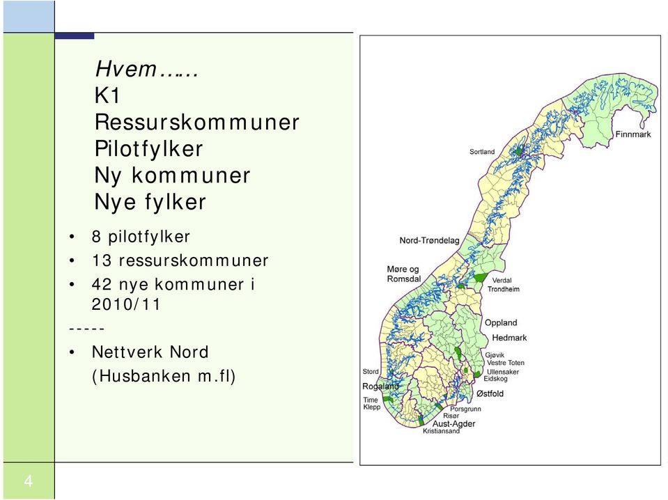 ressurskommuner 42 nye kommuner i