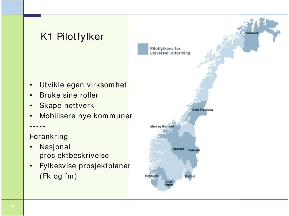 kommuner ----- Forankring Nasjonal