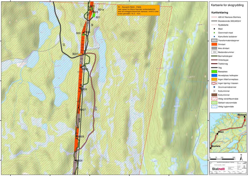 420 kv - B20 1490 44 1632 1491 FM24 36 Mast Grønnalt ast Kauflerte isolatorer 1631 Transforatorstasjoner 23 1630 rivbart B22T 1496 1629 1495