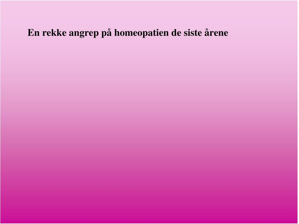 homeopatien