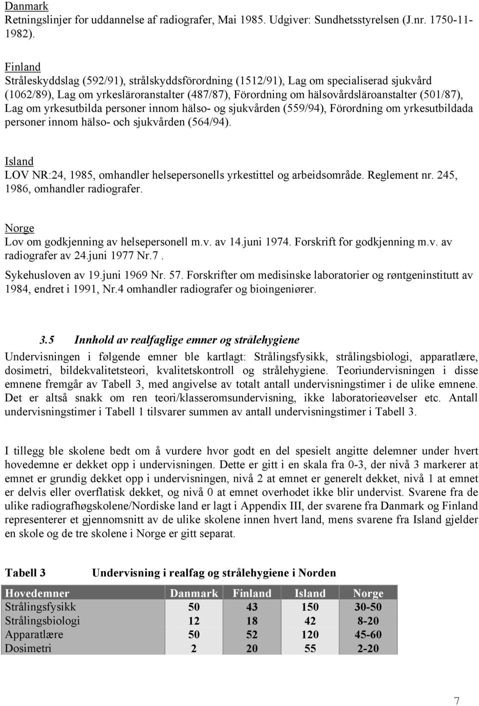 yrkesutbilda personer innom hälso- og sjukvården (559/94), Förordning om yrkesutbildada personer innom hälso- och sjukvården (564/94).