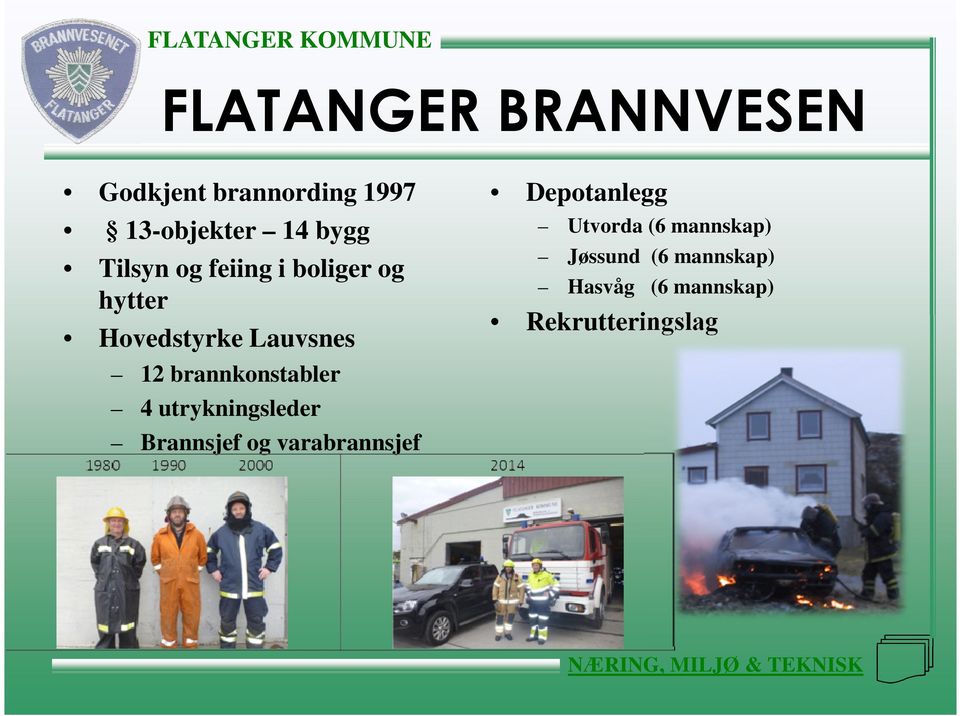 brannkonstabler 4 utrykningsleder Brannsjef og varabrannsjef