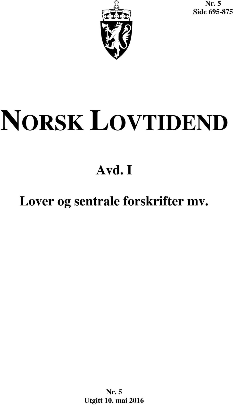 I Lover og sentrale