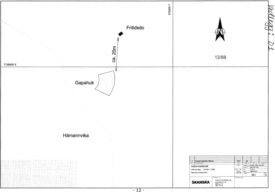 ~ Inrdulenee. 149..r. 0709V. Bo OSEN KOMMUNE HånannvikaGnr/Bnr.