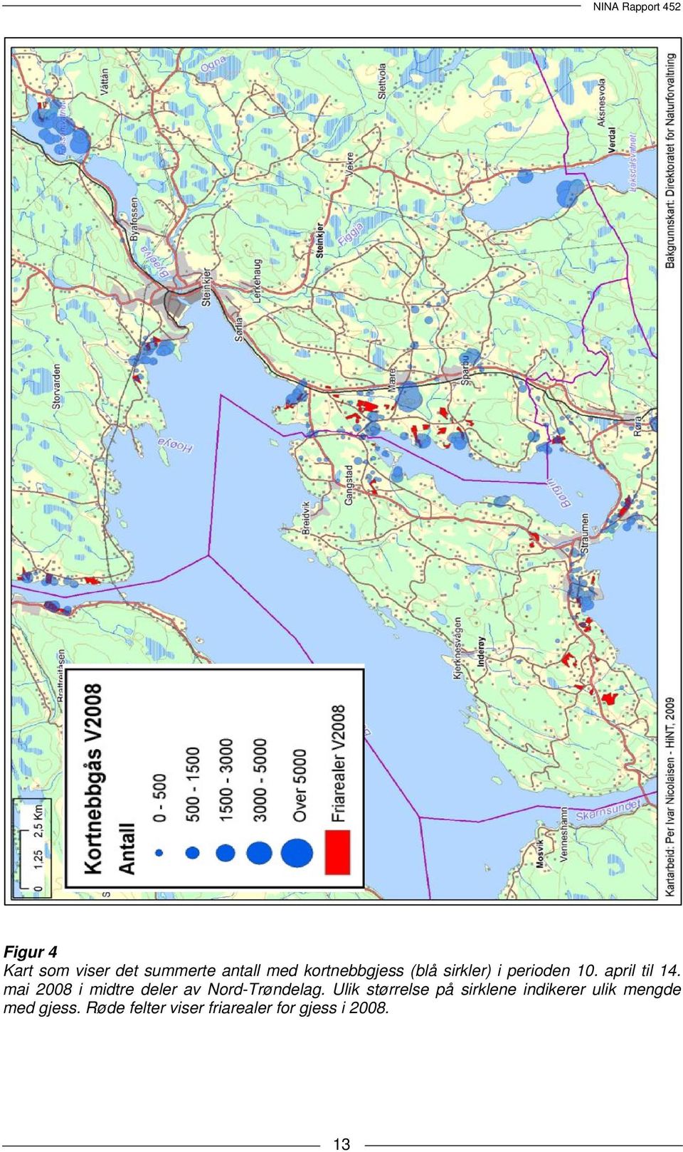 mai 2008 i midtre deler av Nord-Trøndelag.